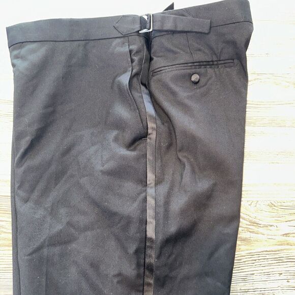 NWT Alton Lane Tailored Fit Mens 34x29 Dress Pants Black. 14 - Picture 7 of 8